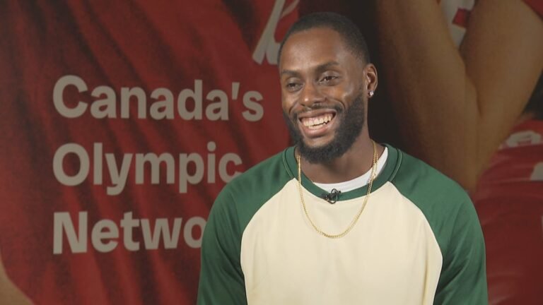 Toronto Olympic sprinter Brendon Rodney on relay team being named CP team of the year
