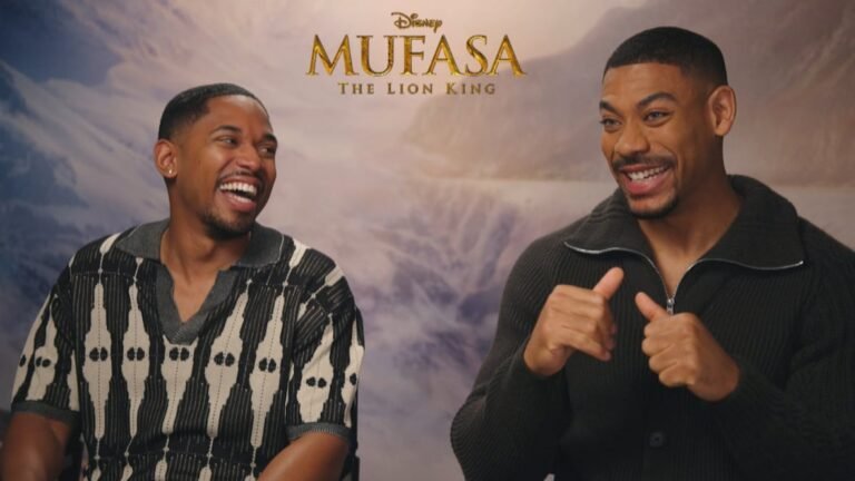Chatting with the stars of Mufasa: The Lion King