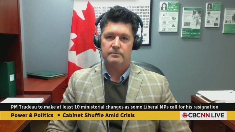 Cabinet shuffle won’t ease pressure on Trudeau to quit: MP Collins