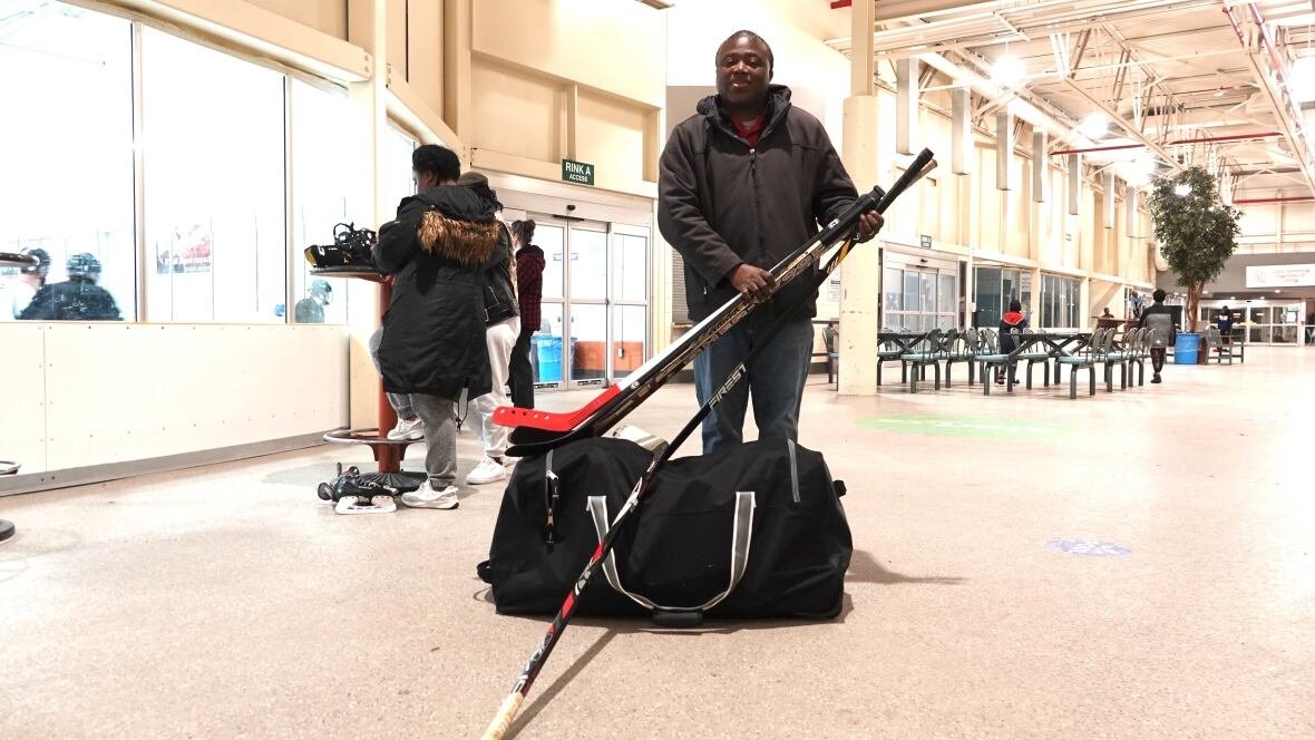 didier-tshibangu Didier Tshibangu is president and founder of the Kilimanjaro Ice Hockey Club which provides free ice skating and hockey lessons to Black youth in London.