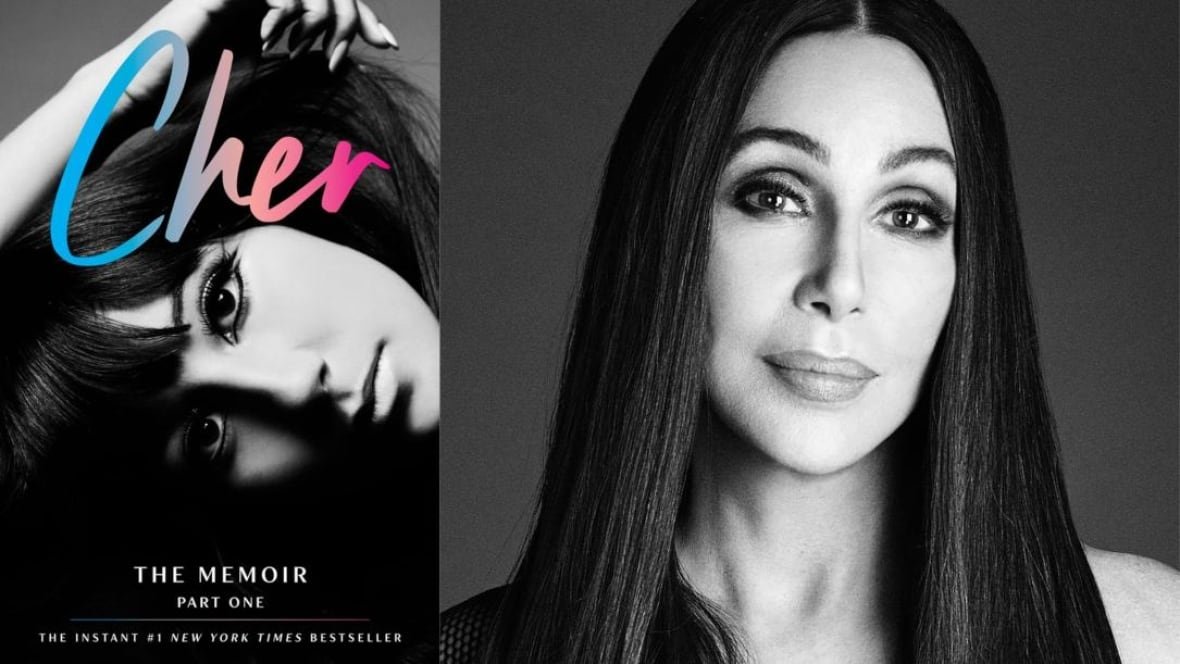 cher-part-one-by-cher Cher: Part One by Cher. Book cover is a black and white image of Cher.