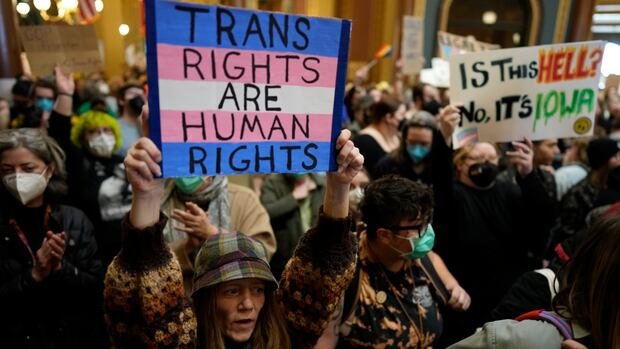 Iowa lawmakers vote to remove gender identity protections from civil rights code Iowa lawmakers vote to remove gender identity protections from civil rights code
