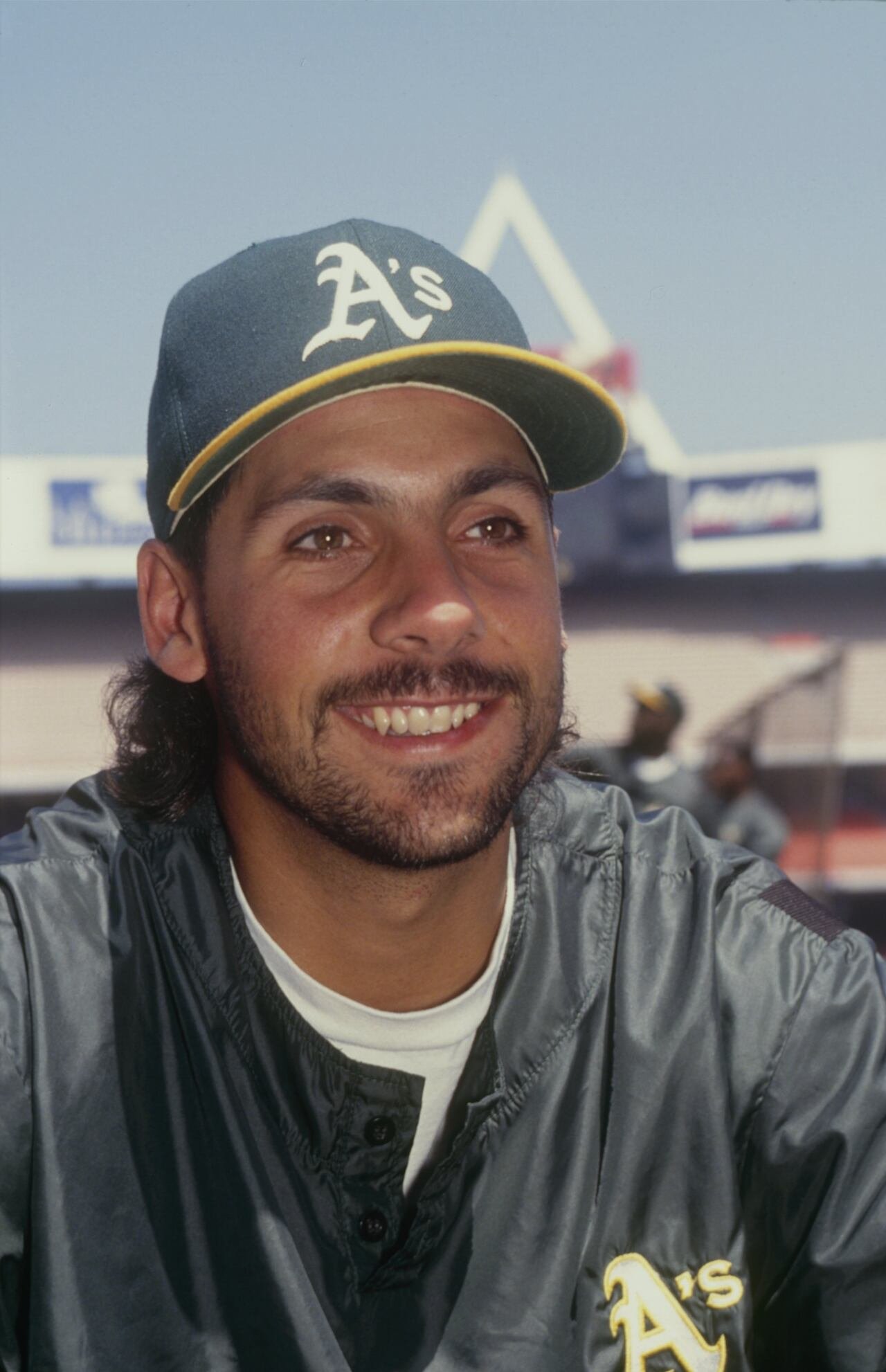 default-494 A baseball player smiling away from the camera.