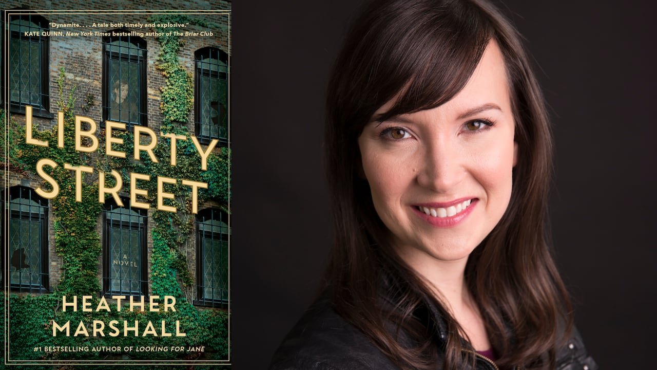 An intriguing book cover and a headshot of the author.